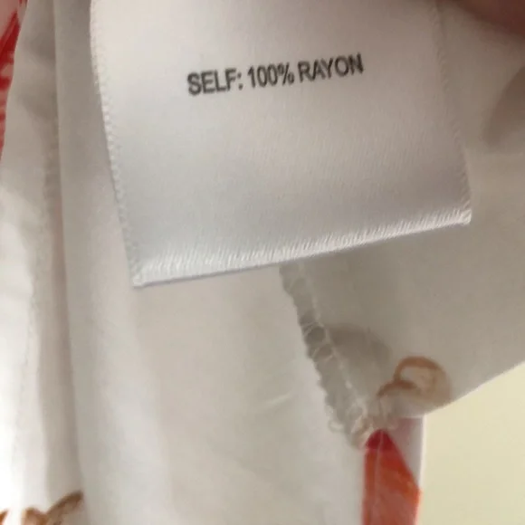 Jane & Delancey Women’s Seashell Print Button-Down Shirt Blouse Top - Picture 6 of 9